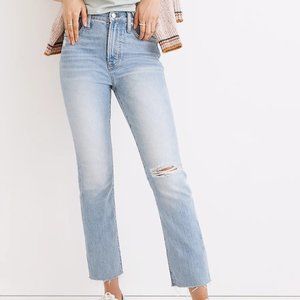 Madewell Women's The Petite Perfect Vintage Jean in Coney Wash size 28P